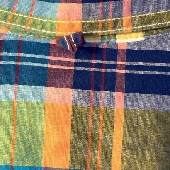 Club Room Long Sleeve Plaid B/D Shirt Sz Large EUC Multicolor Men’s - Picture 7 of 7